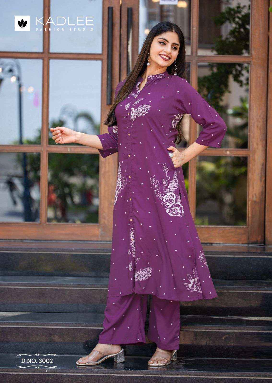Kadlee Karnaee Rayon Kurti With Bottom 6 pcs Catalogue