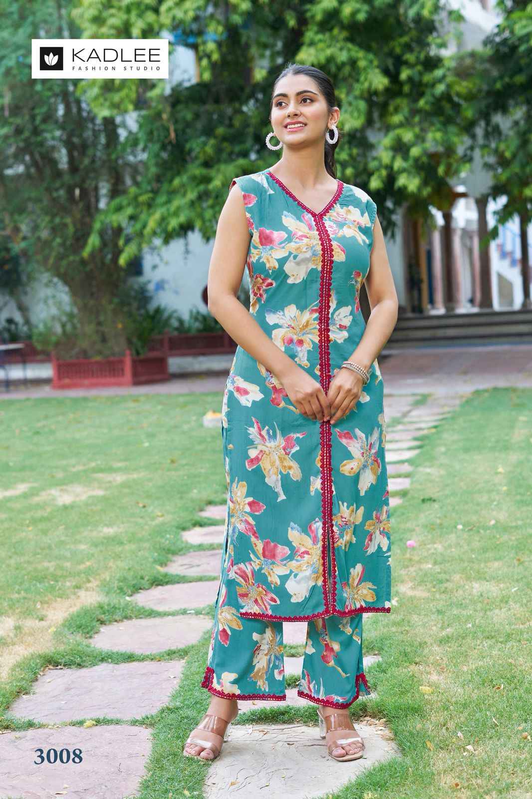 Kadlee Saavi Vol 2 Rayon Co Ord Set 6 pcs Catalogue