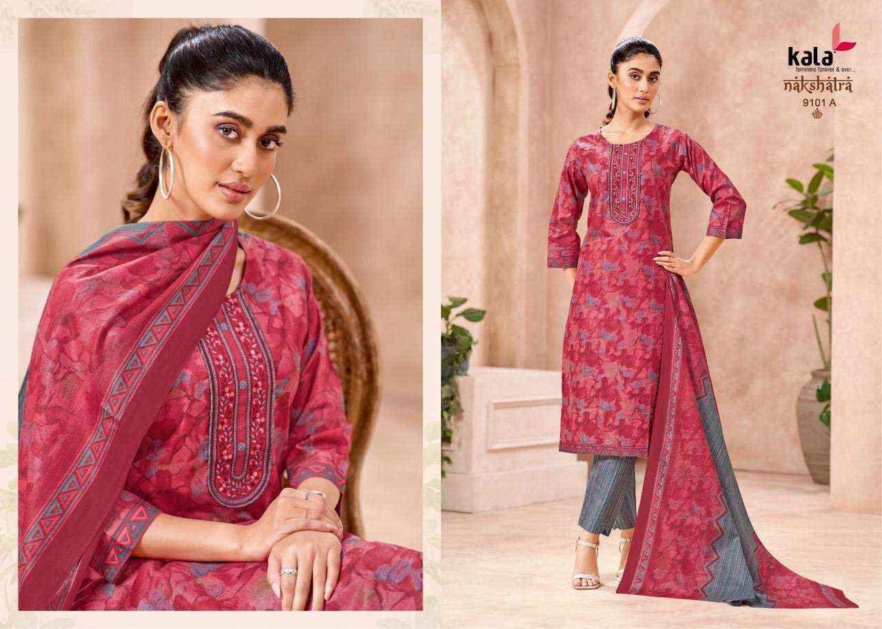 Kala Nakshatra Vol 5 Readymade Cotton Dress 12 pcs Catalogue