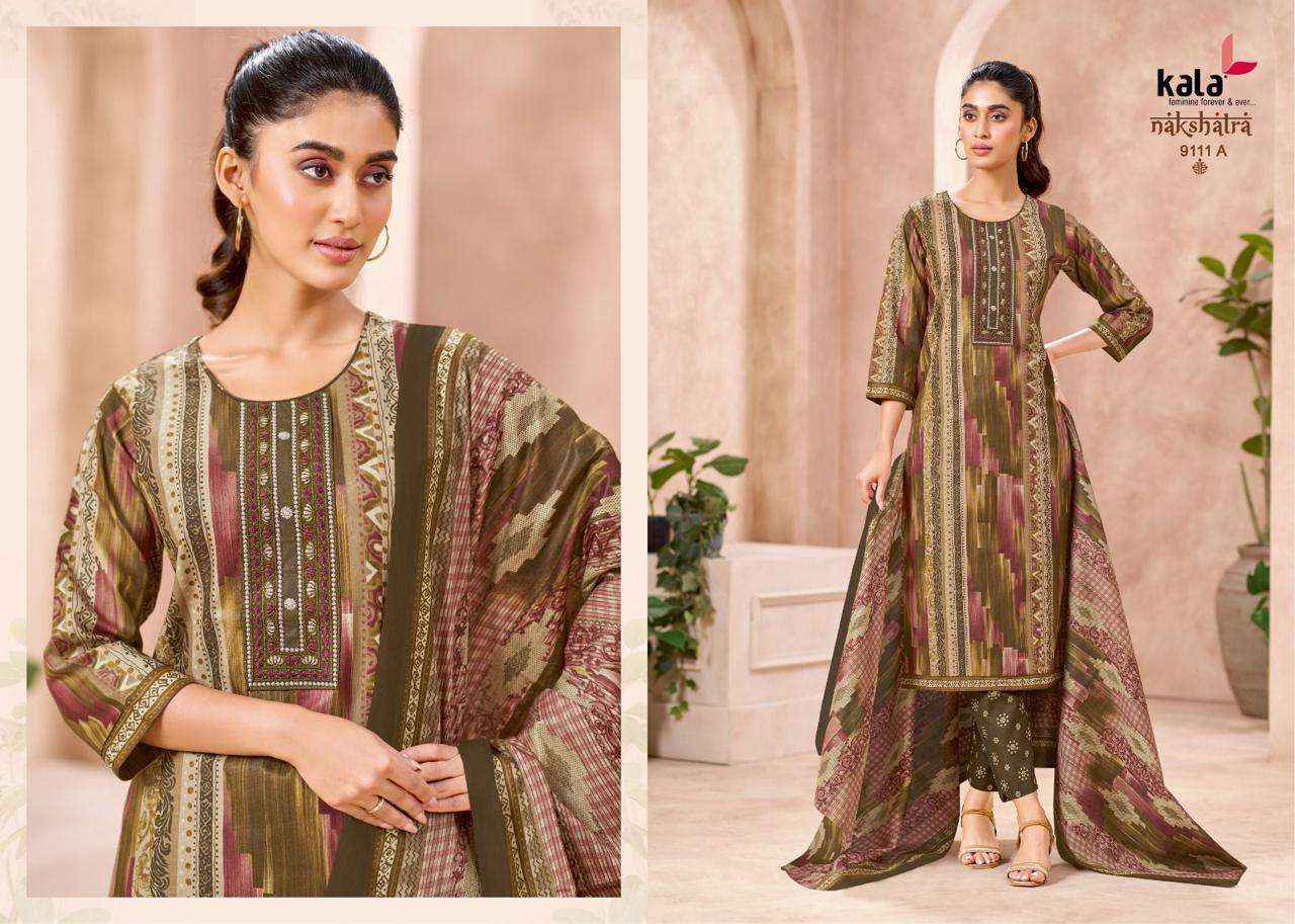 Kala Nakshatra Vol 5 Readymade Cotton Dress 12 pcs Catalogue