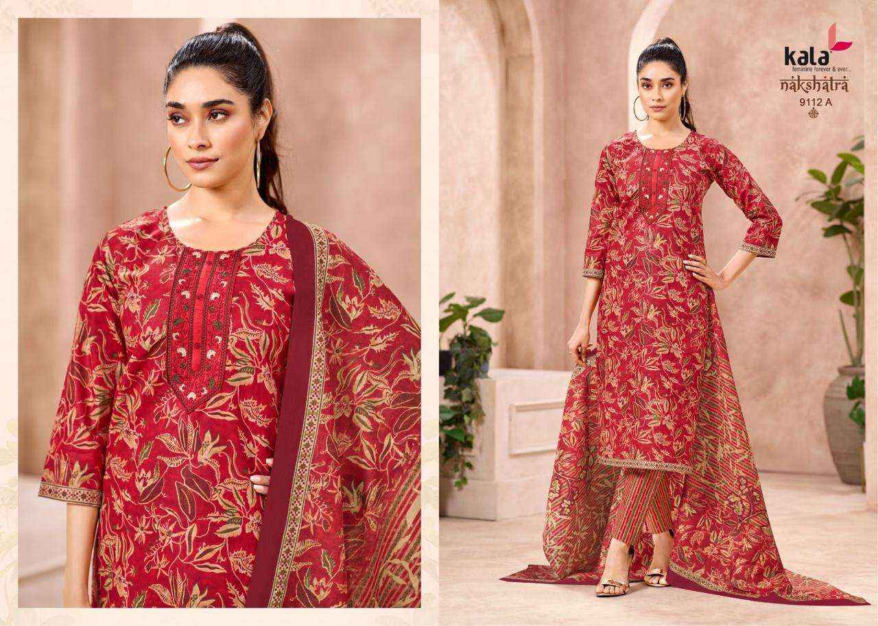 Kala Nakshatra Vol 5 Readymade Cotton Dress 12 pcs Catalogue