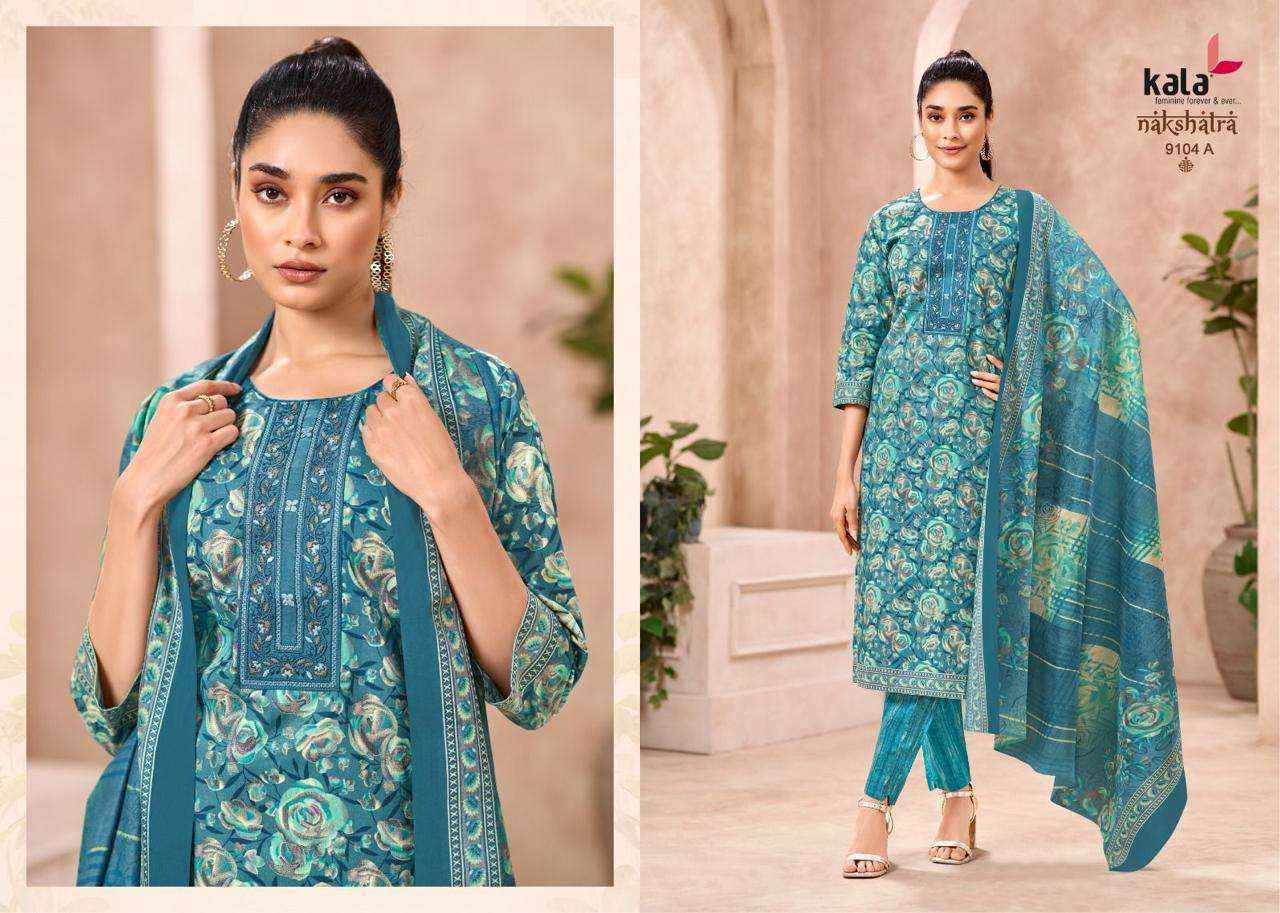 Kala Nakshatra Vol 5 Readymade Cotton Dress 12 pcs Catalogue