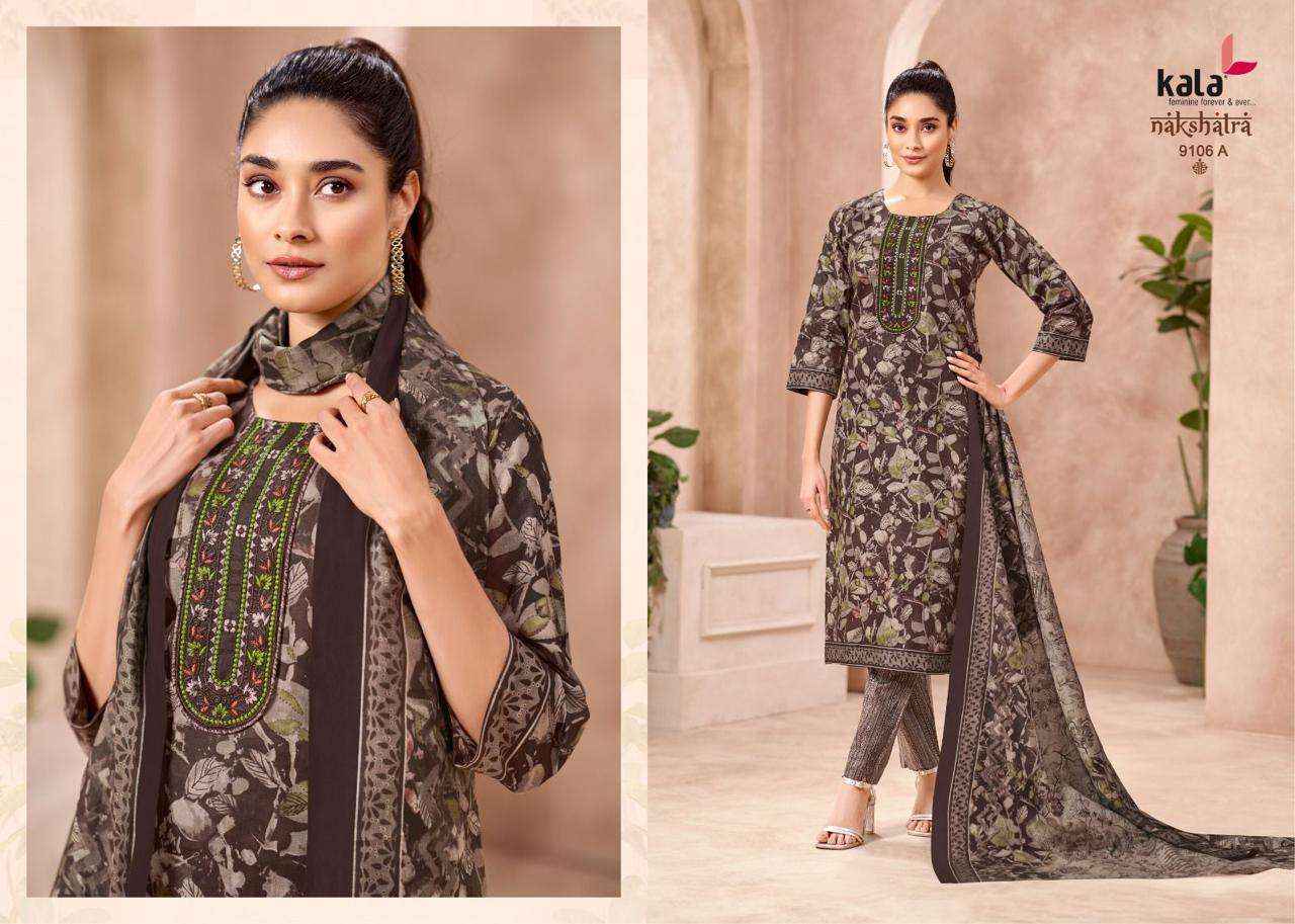 Kala Nakshatra Vol 5 Readymade Cotton Dress 12 pcs Catalogue