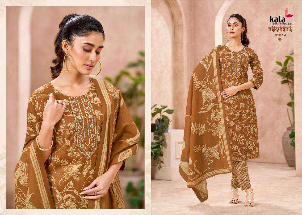 Kala Nakshatra Vol 5 Readymade Cotton Dress 12 pcs Catalogue