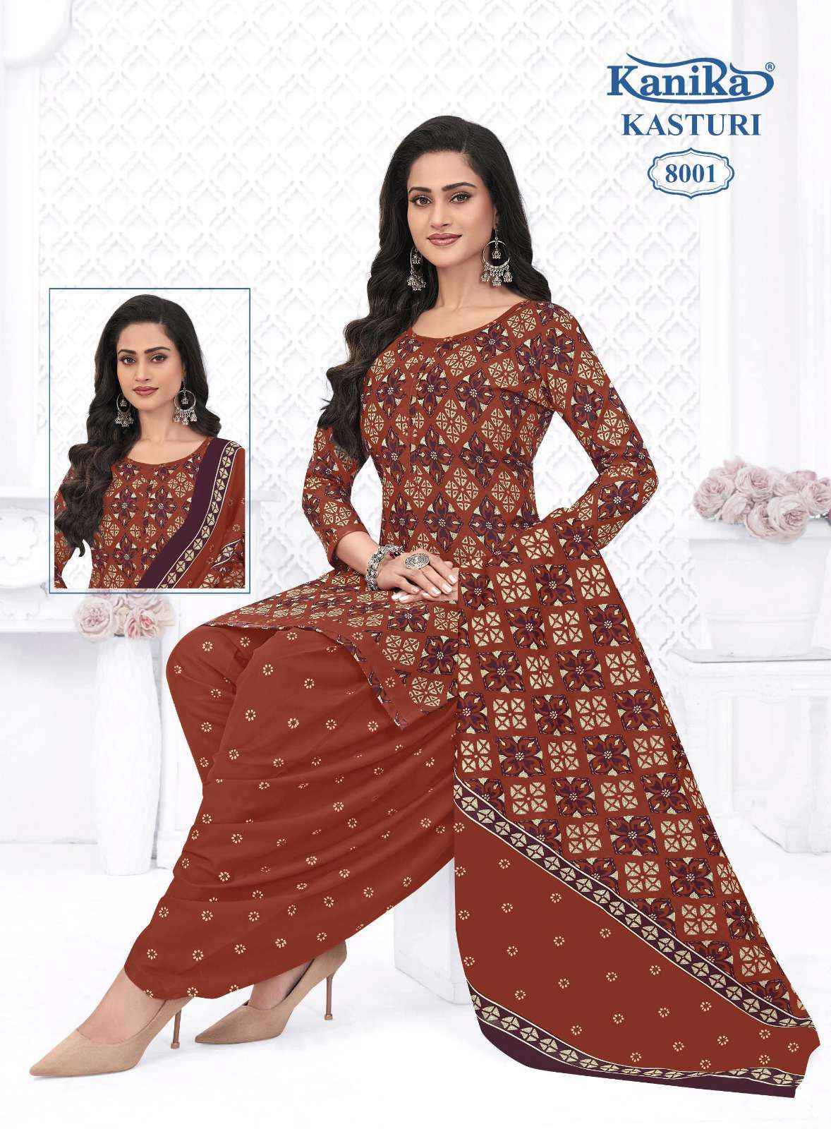 Kanika Kasturi Vol 8 Cotton Kurti Combo 12 pcs Catalogue
