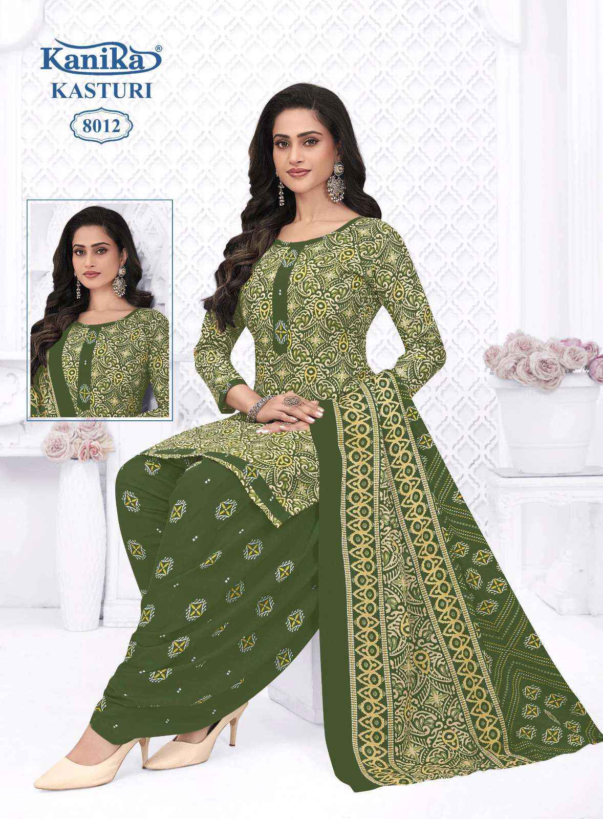 Kanika Kasturi Vol 8 Cotton Kurti Combo 12 pcs Catalogue