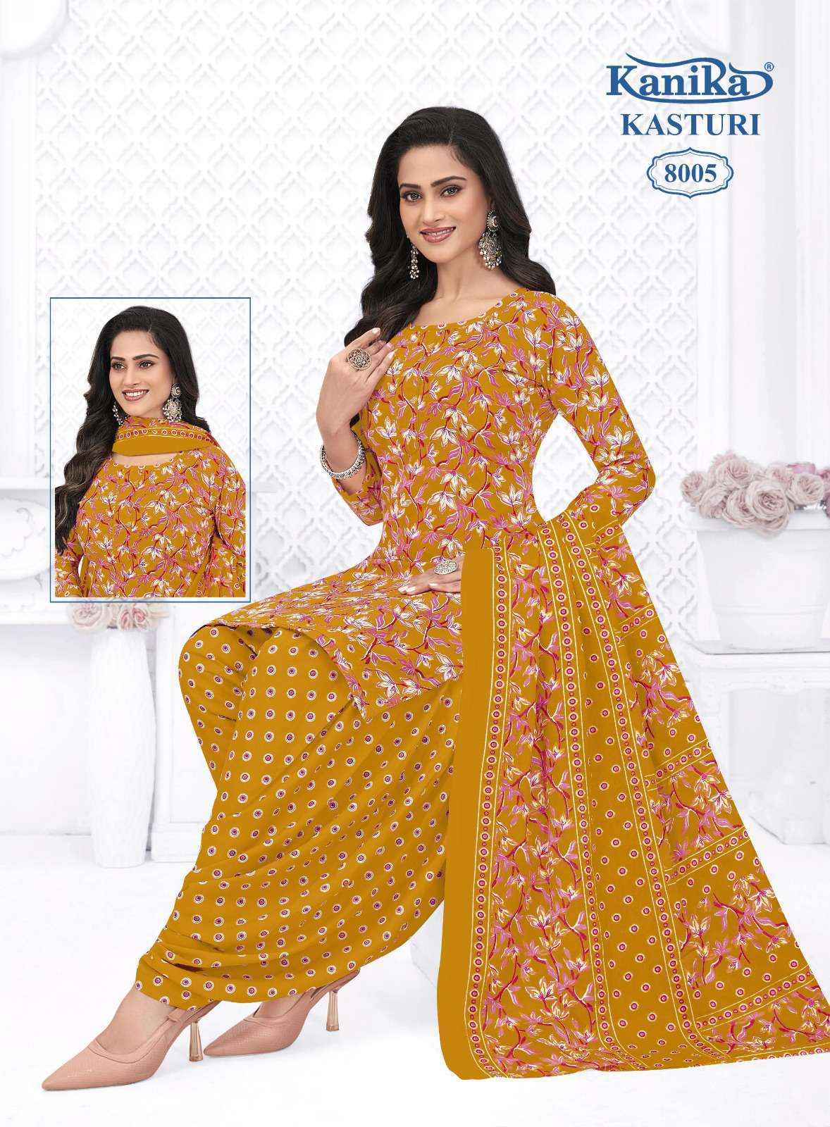 Kanika Kasturi Vol 8 Cotton Kurti Combo 12 pcs Catalogue