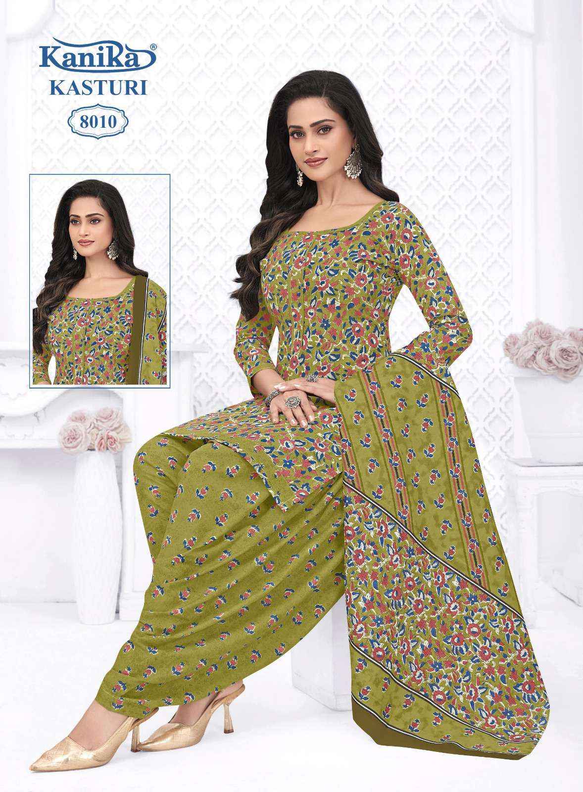 Kanika Kasturi Vol 8 Cotton Kurti Combo 12 pcs Catalogue