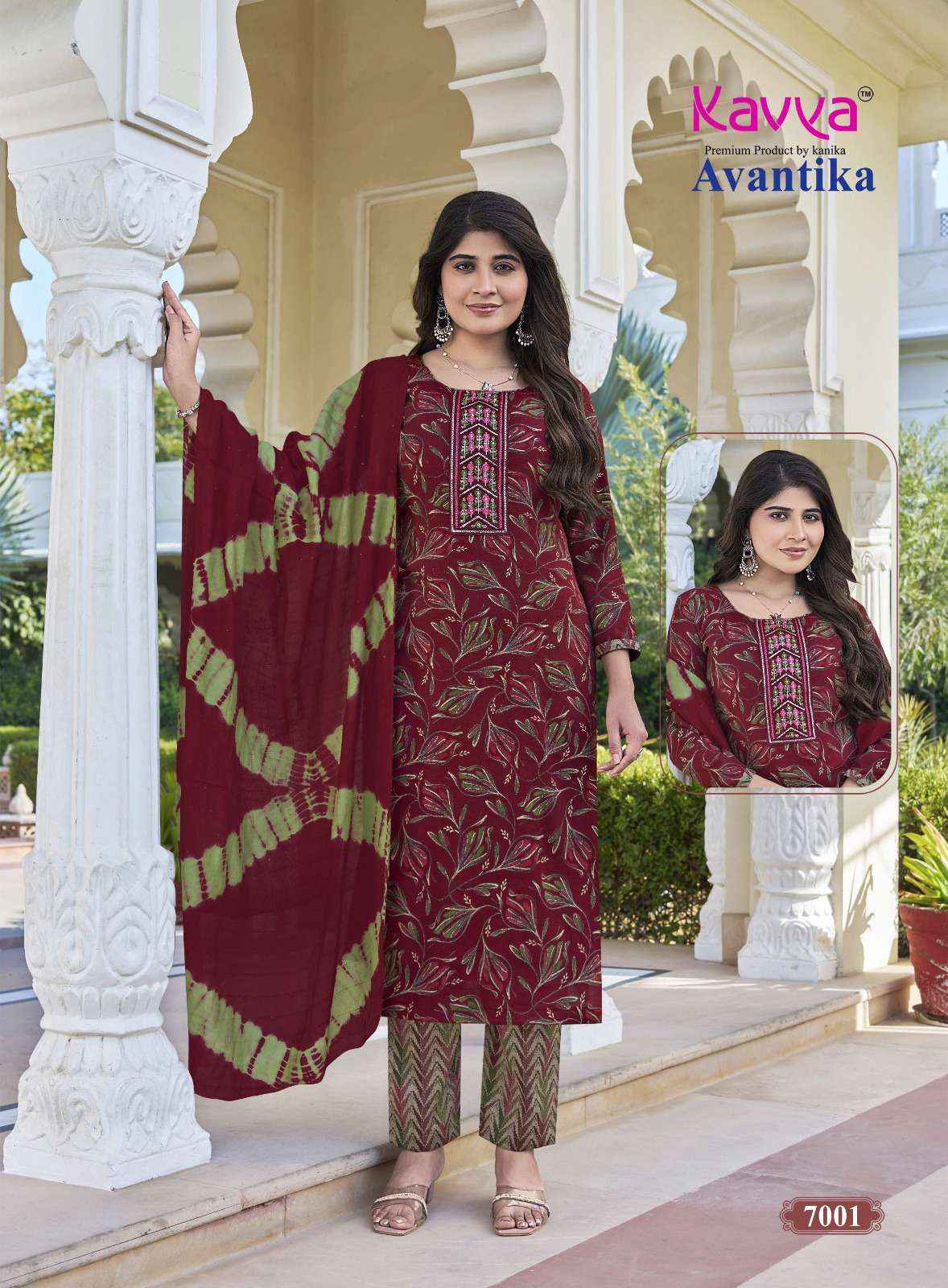 Kavya Avantika Vol 7 Capsule Kurti Combo 10 pcs Catalogue