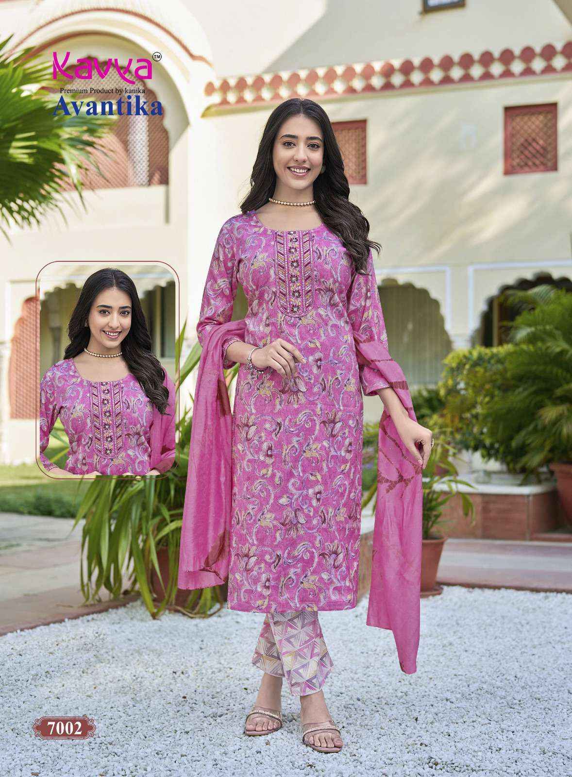 Kavya Avantika Vol 7 Capsule Kurti Combo 10 pcs Catalogue