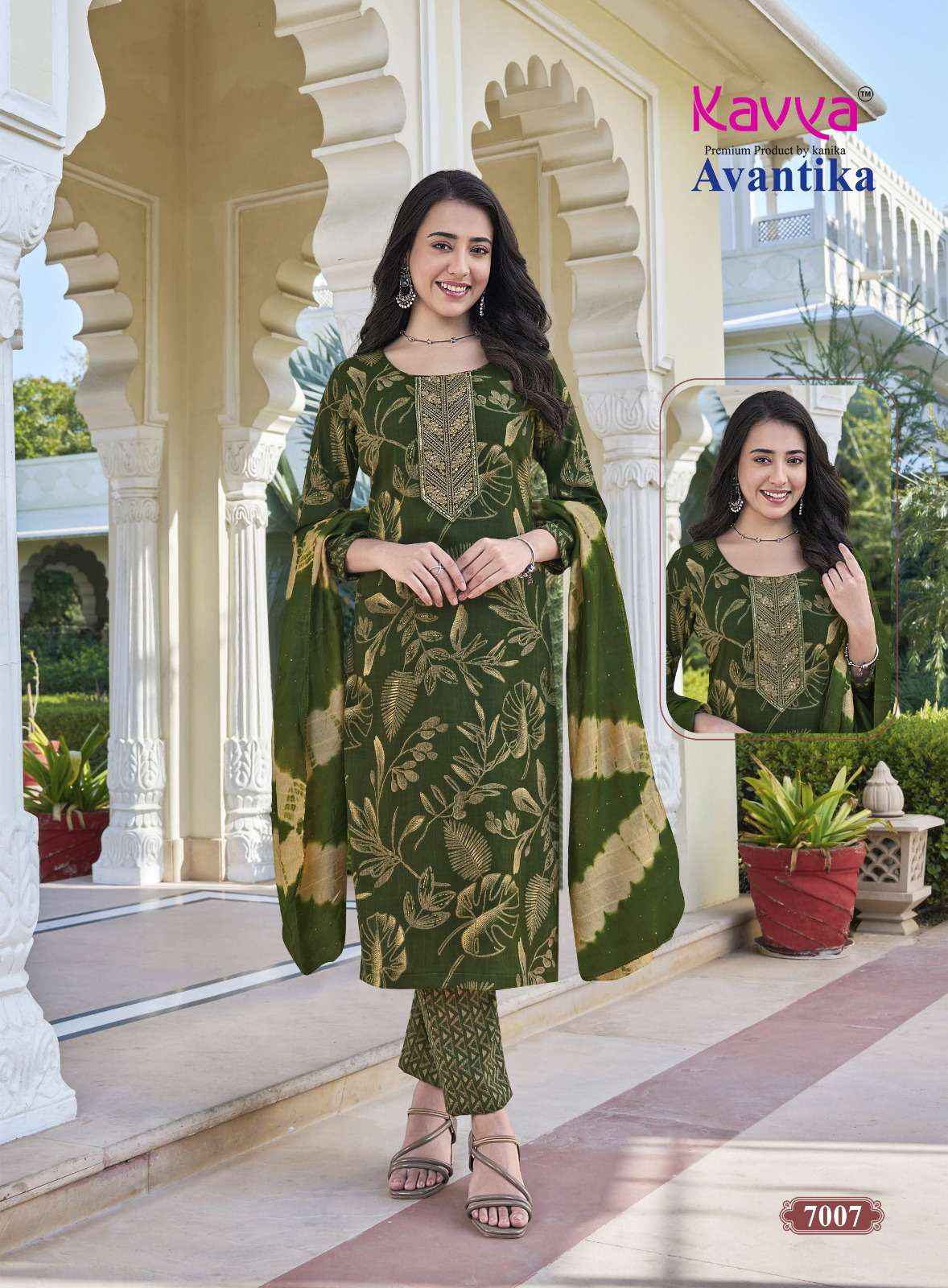 Kavya Avantika Vol 7 Capsule Kurti Combo 10 pcs Catalogue