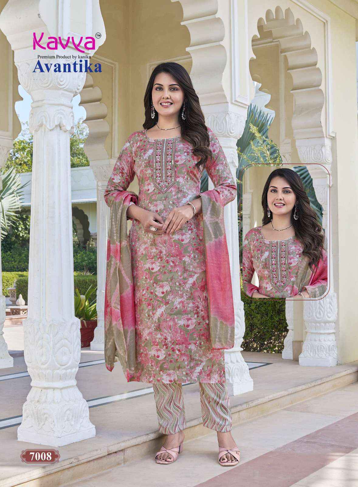 Kavya Avantika Vol 7 Capsule Kurti Combo 10 pcs Catalogue