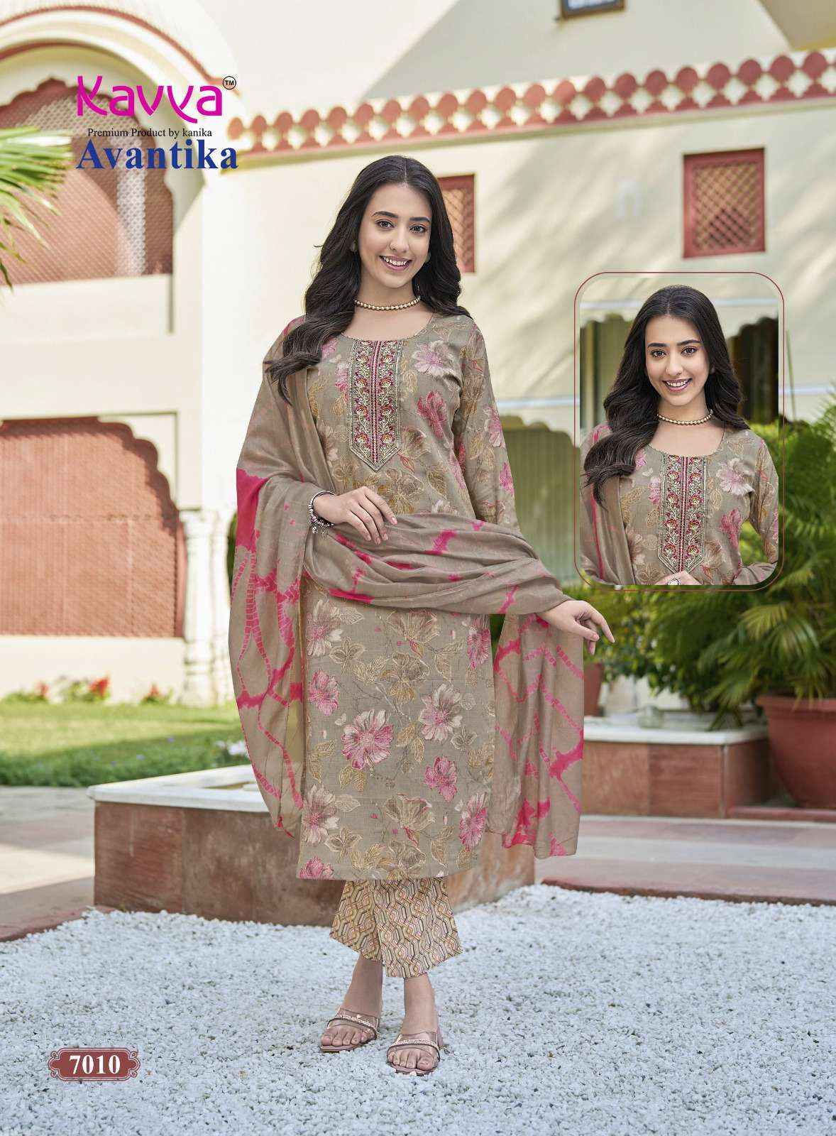 Kavya Avantika Vol 7 Capsule Kurti Combo 10 pcs Catalogue