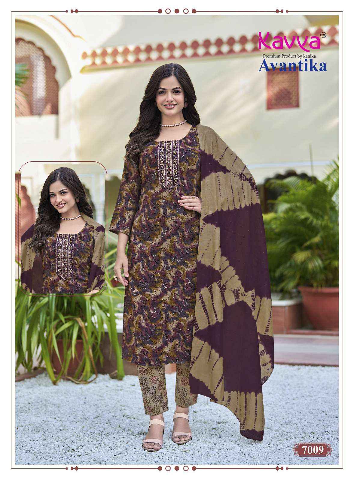 Kavya Avantika Vol 7 Capsule Kurti Combo 10 pcs Catalogue