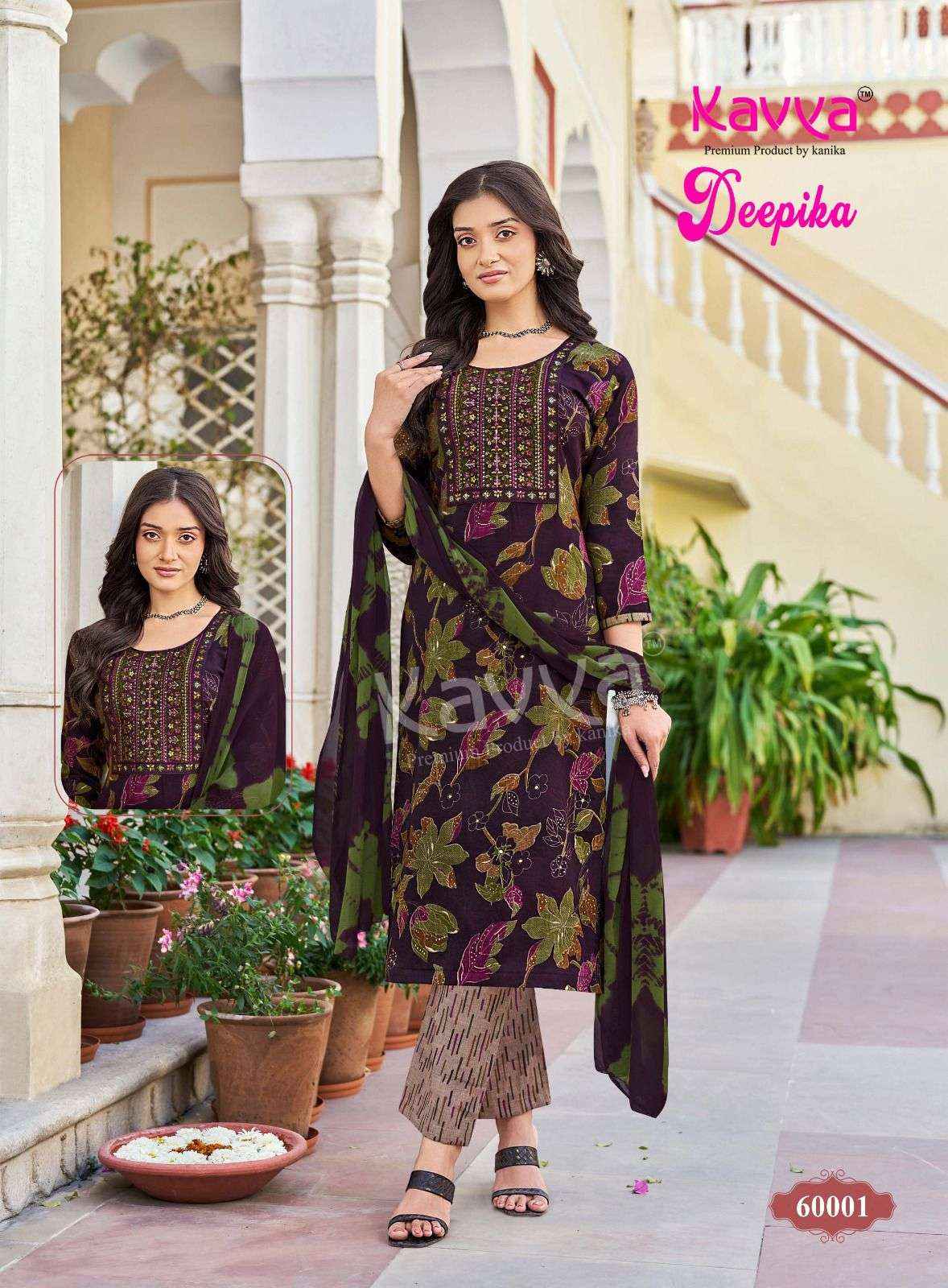 Kavya Deepika Vol 60 Capsule Kurti Combo 10 pcs Catalogue