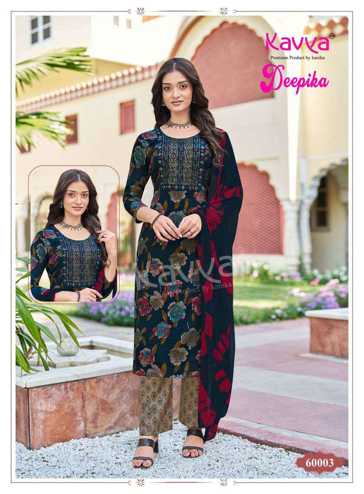 Kavya Deepika Vol 60 Capsule Kurti Combo 10 pcs Catalogue