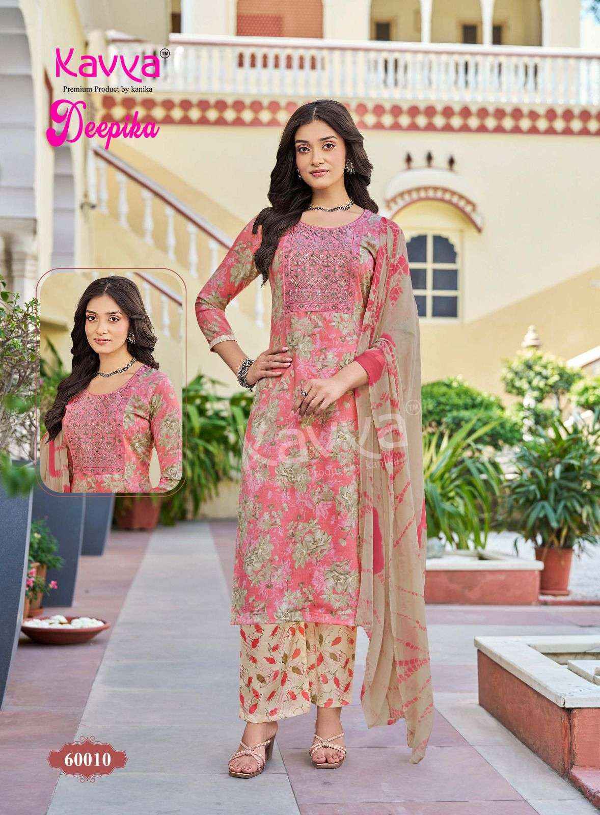 Kavya Deepika Vol 60 Capsule Kurti Combo 10 pcs Catalogue