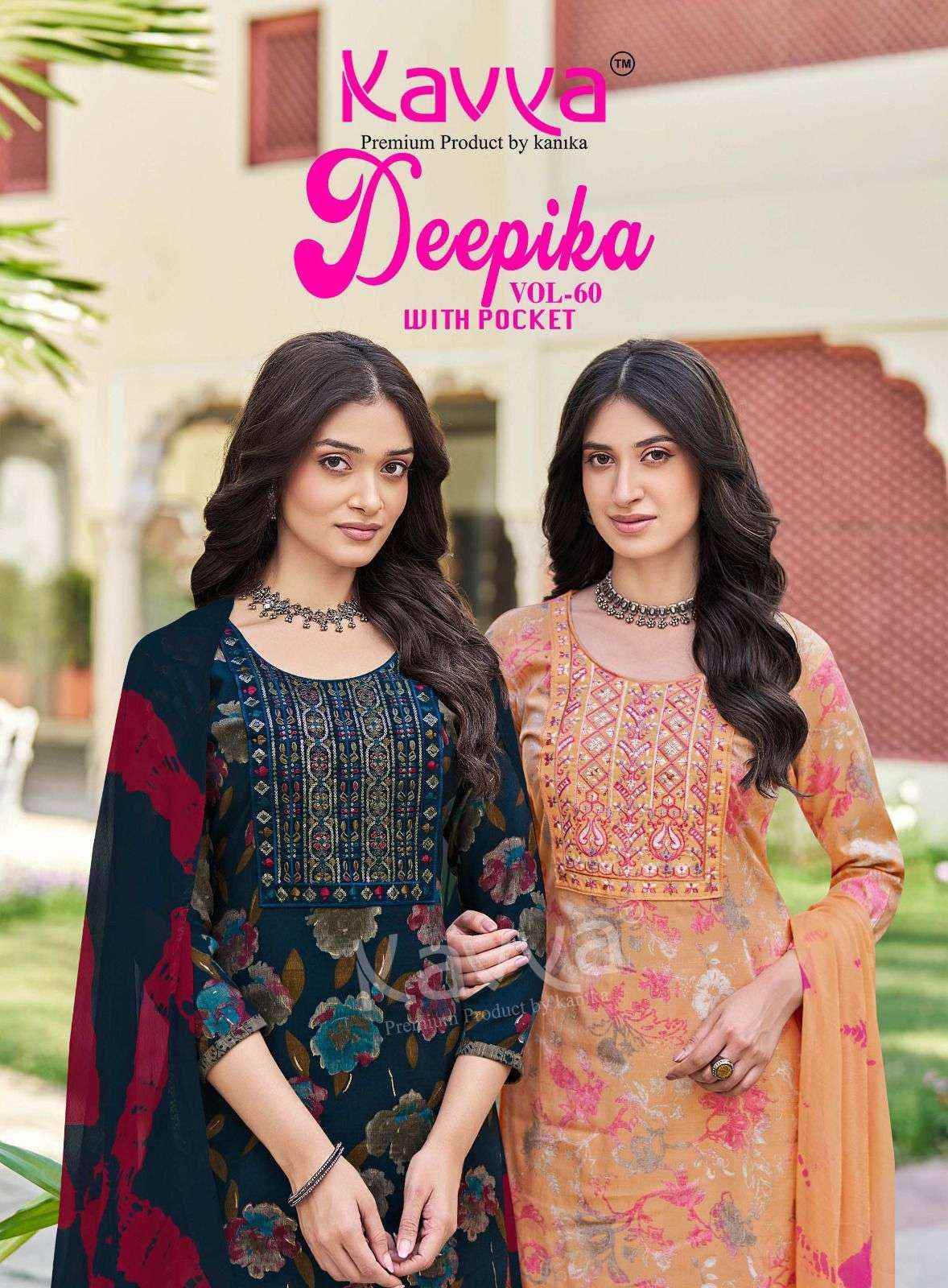 Kavya Deepika Vol 60 Capsule Kurti Combo 10 pcs Catalogue