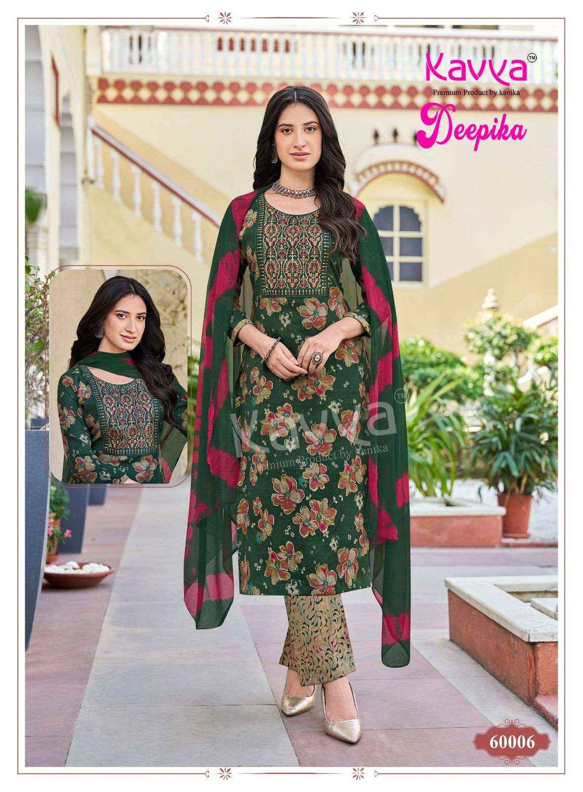Kavya Deepika Vol 60 Capsule Kurti Combo 10 pcs Catalogue