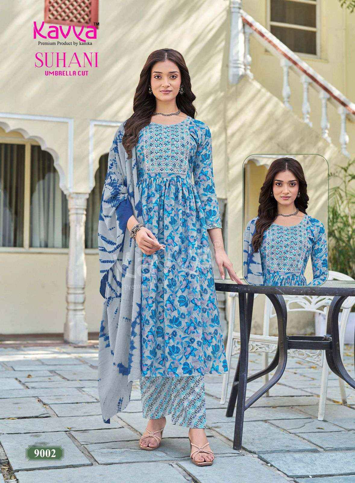 Kavya Suhani Vol 9 Viscose Kurti Combo 10 pcs Catalogue
