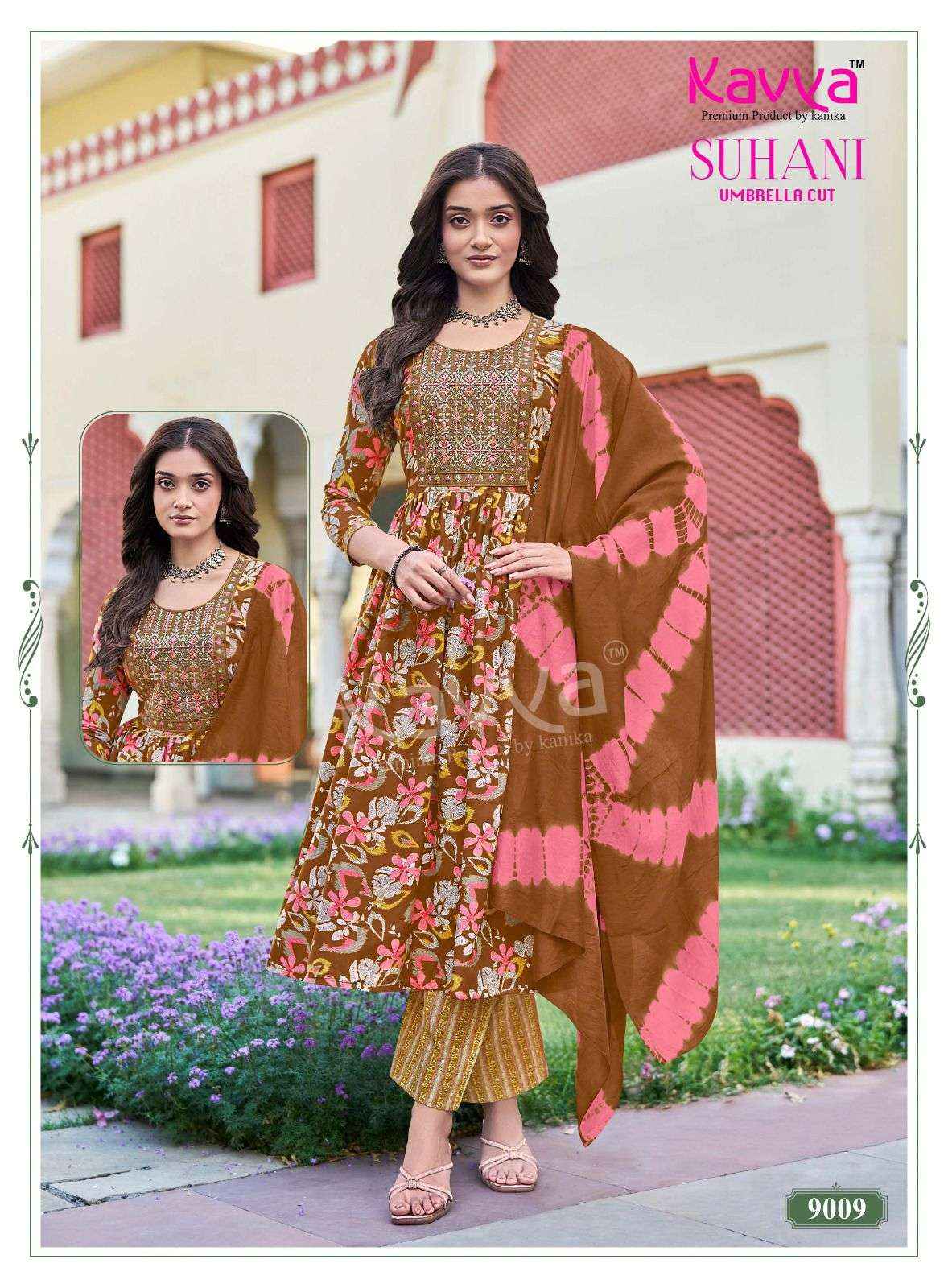 Kavya Suhani Vol 9 Viscose Kurti Combo 10 pcs Catalogue
