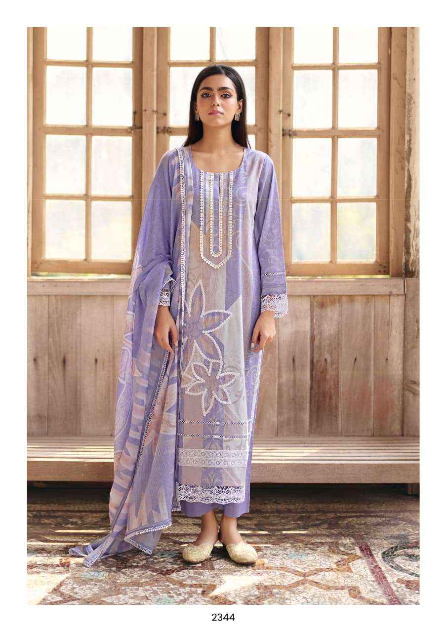 Kimora Guftugu Vol 75 Lawn Cotton Dress Material 4 pcs Catalogue