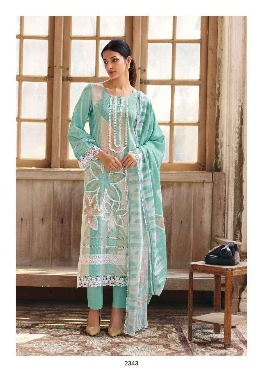 Kimora Guftugu Vol 75 Lawn Cotton Dress Material 4 pcs Catalogue