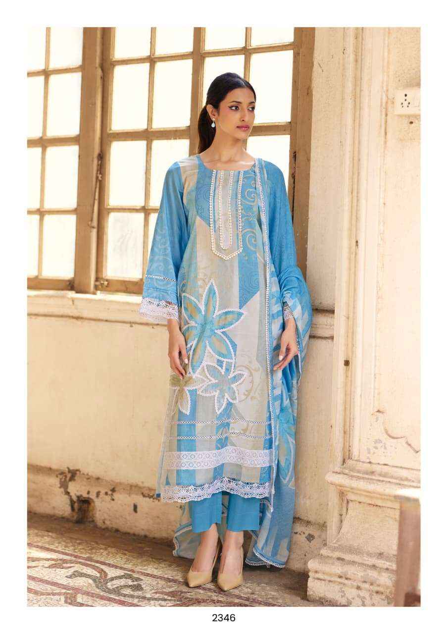Kimora Guftugu Vol 75 Lawn Cotton Dress Material 4 pcs Catalogue
