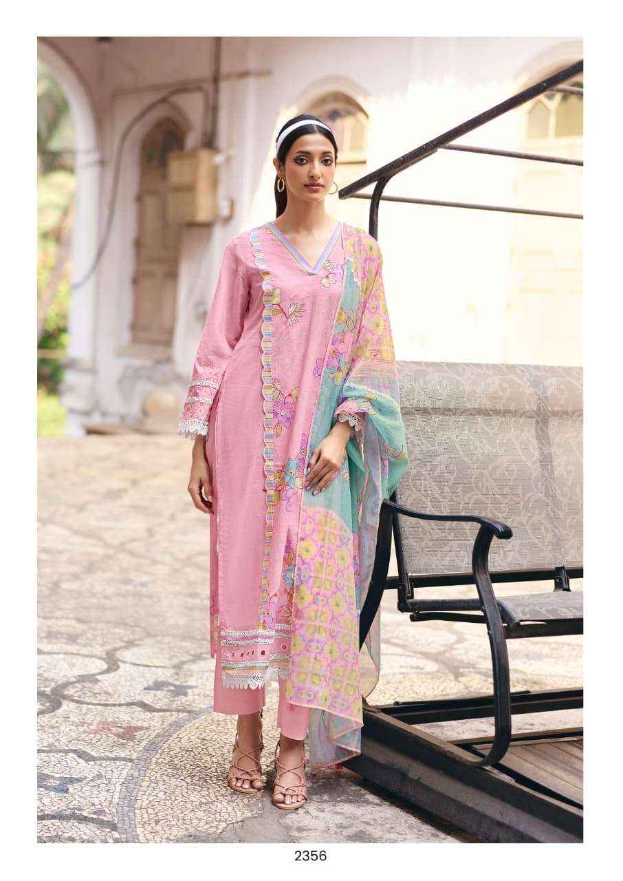 Kimora Saheli Lawn Cotton Dress Material 4 pcs Catalogue