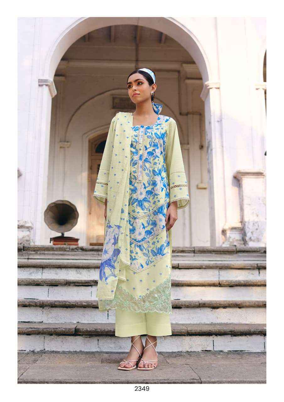 Kimora Sitaaree Vol 76 Lawn Cotton Dress Material 4 pcs Catalogue