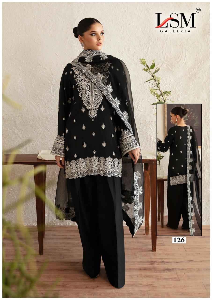 LSM Galleria Black & White Vol 2 Cotton Dress Material 6 pcs Catalogue
