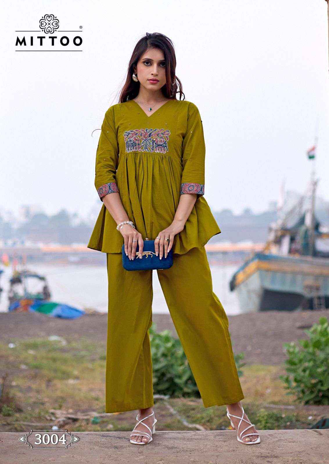 Mittoo Cotton Candy Cotton Top With Bottom 4 pcs Catalogue