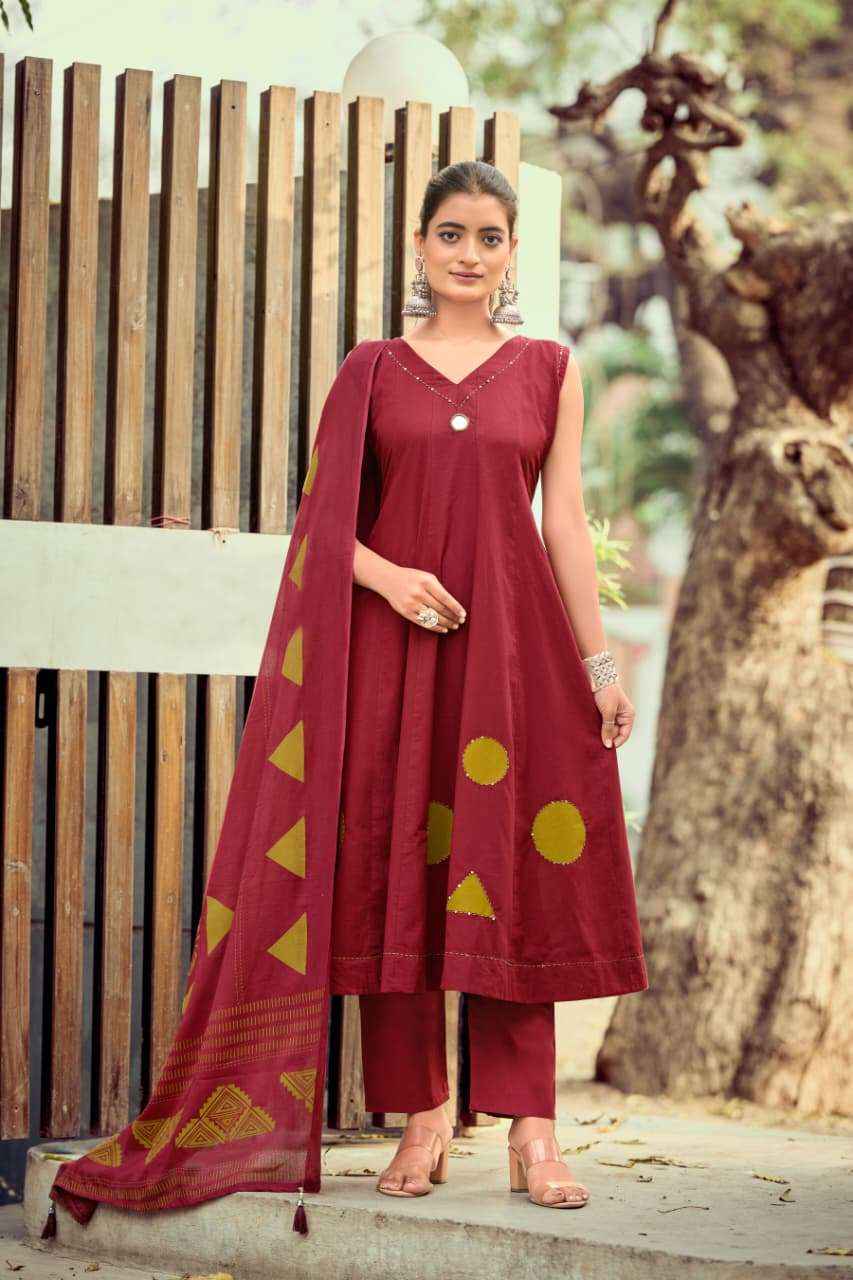 Ossm Mahiya Vol 2 Cotton Kurti Combo 6 pcs Catalogue