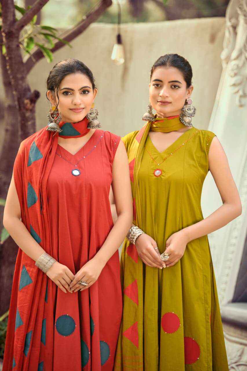 Ossm Mahiya Vol 2 Cotton Kurti Combo 6 pcs Catalogue
