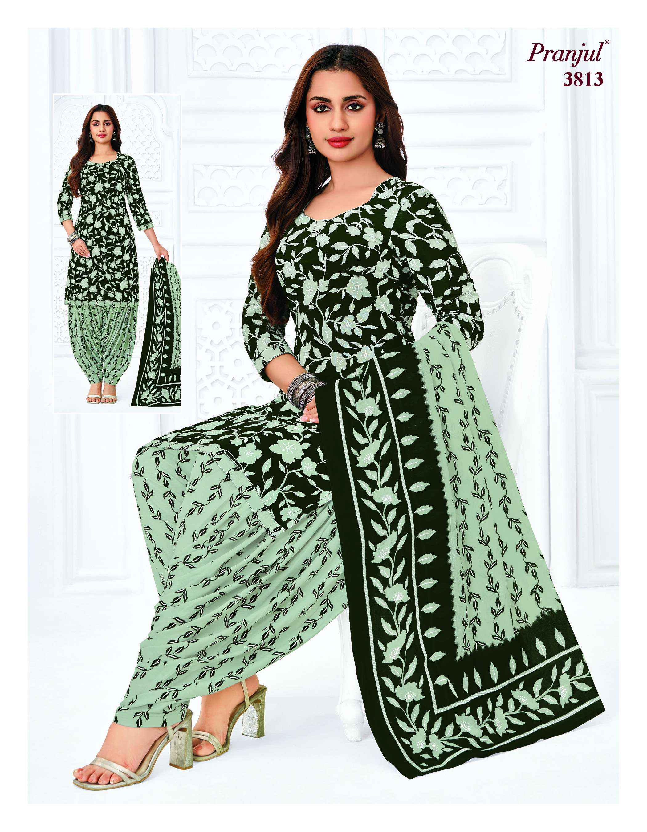 Pranjul Priyanshi Vol 38 Cotton Dress Material 36 pcs Catalogue