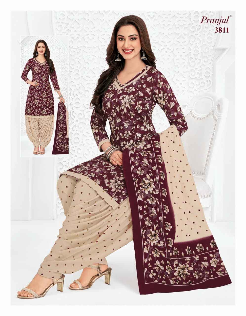 Pranjul Priyanshi Vol 38 Readymade Cotton Dress 36 pcs Catalogue