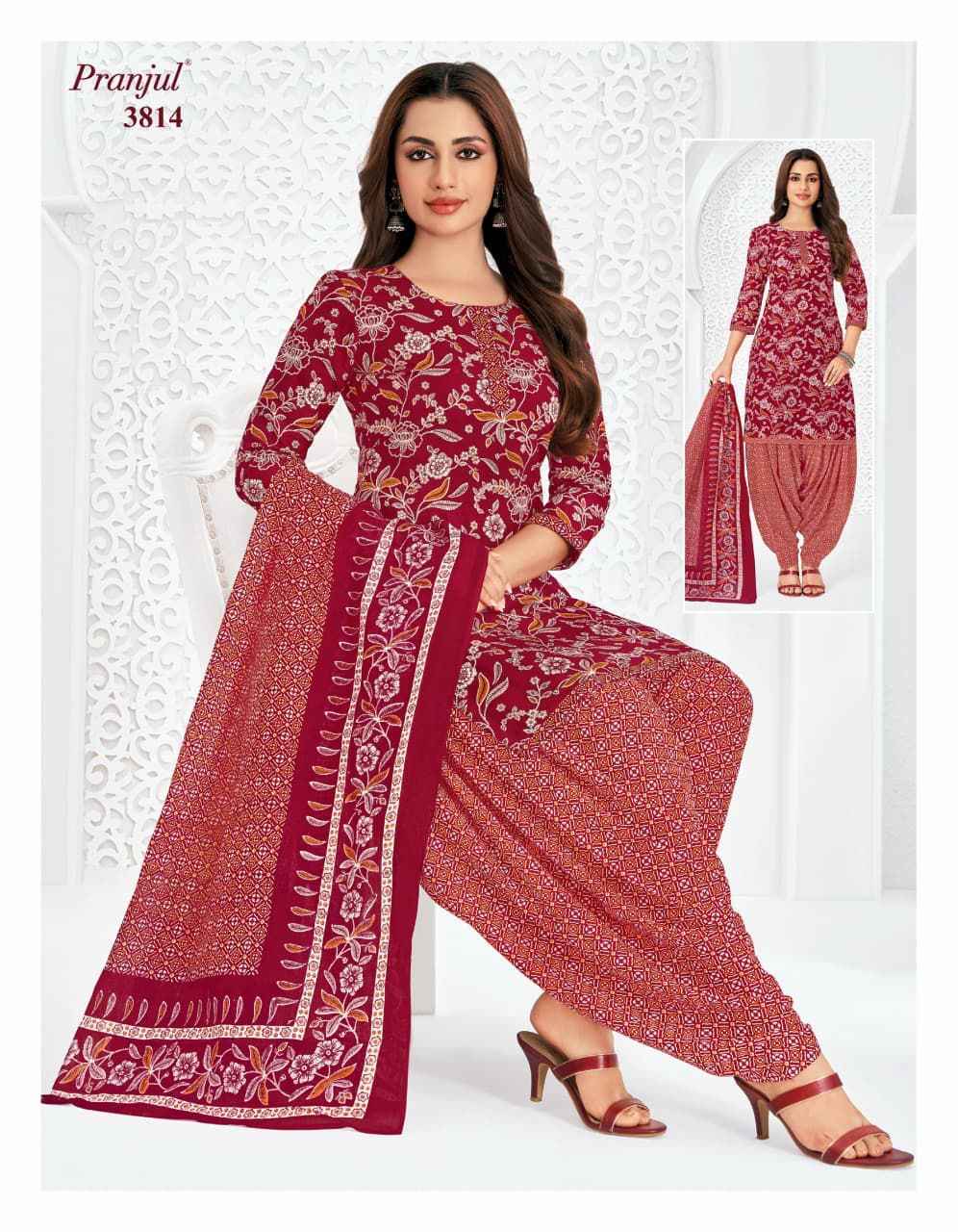 Pranjul Priyanshi Vol 38 Readymade Cotton Dress 36 pcs Catalogue