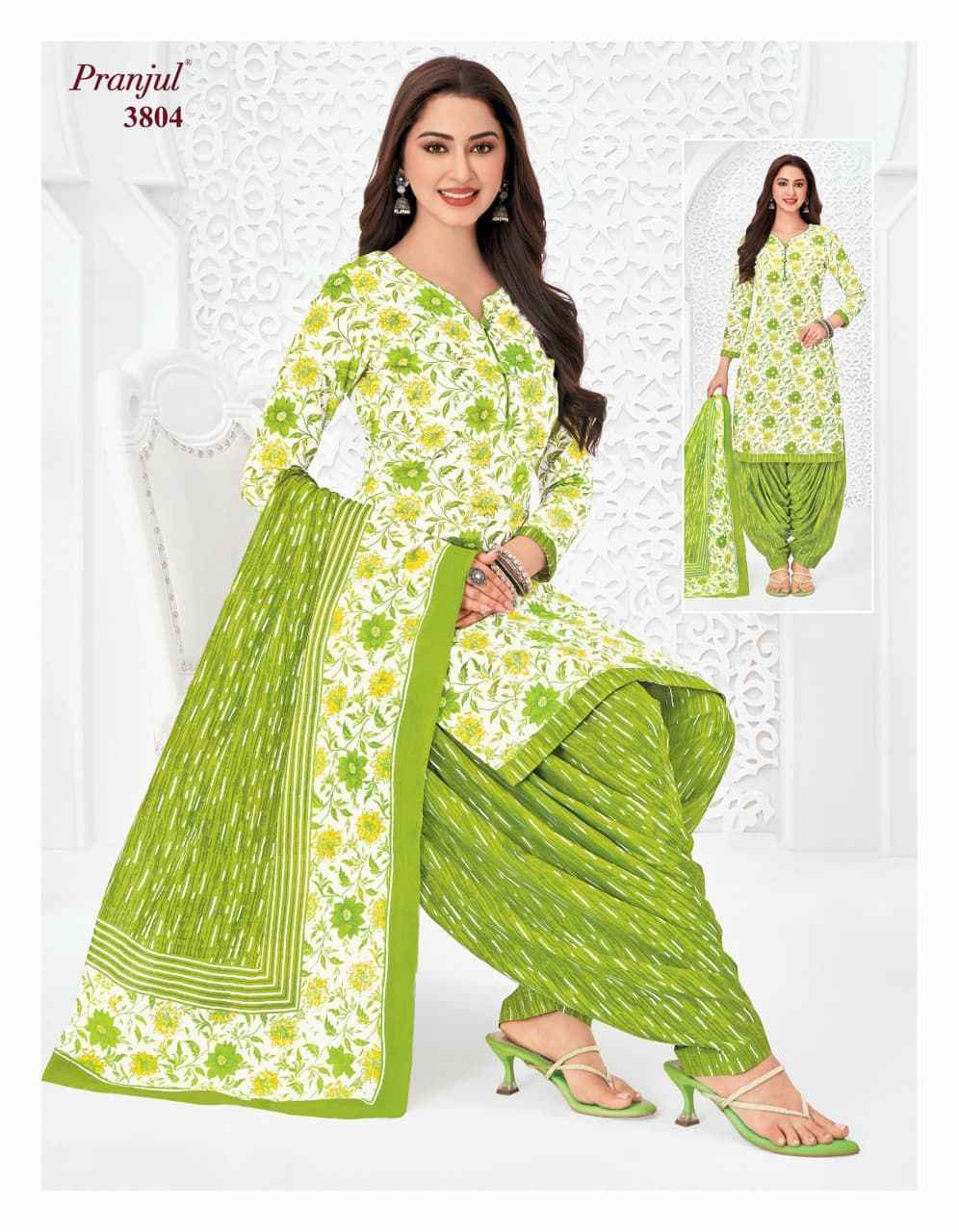 Pranjul Priyanshi Vol 38 Readymade Cotton Dress 36 pcs Catalogue