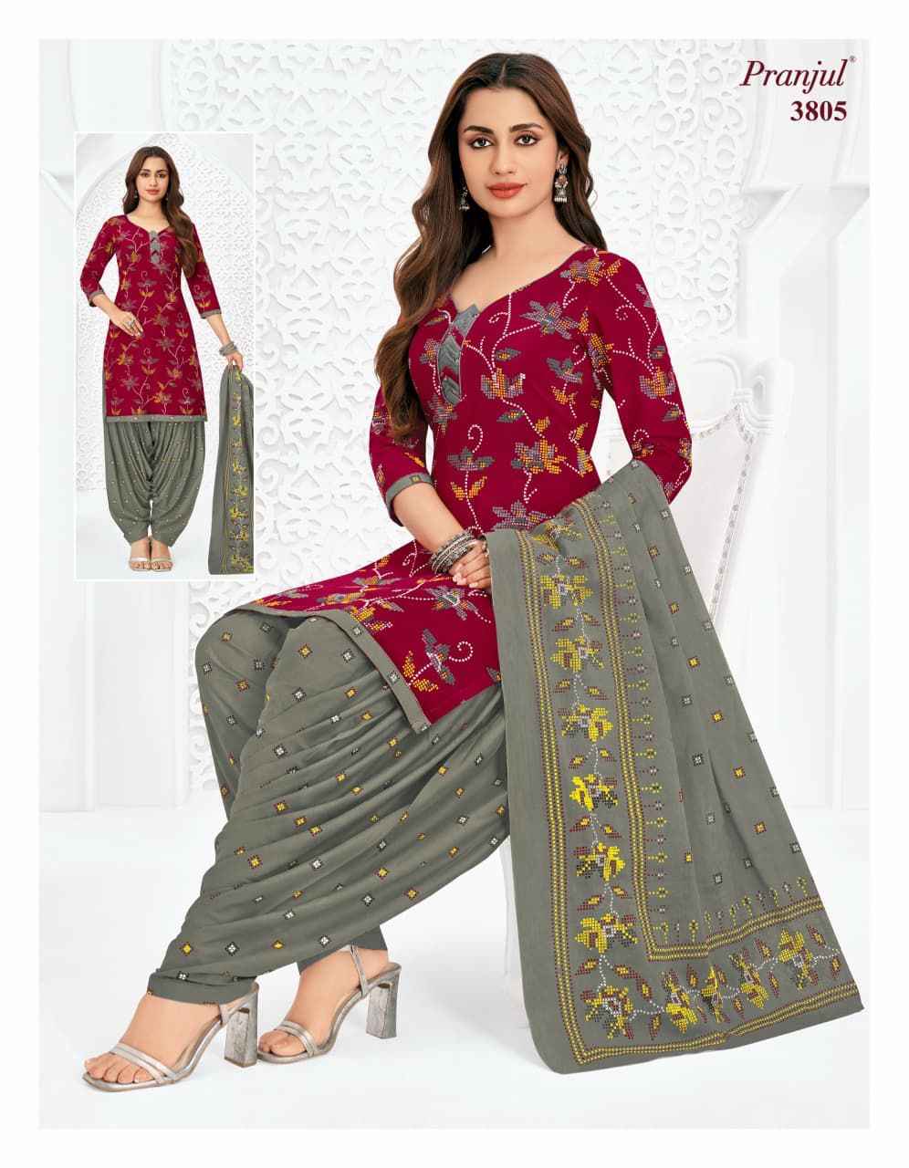 Pranjul Priyanshi Vol 38 Readymade Cotton Dress 36 pcs Catalogue