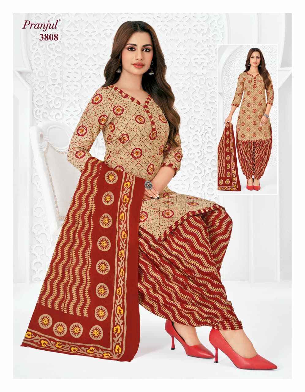 Pranjul Priyanshi Vol 38 Readymade Cotton Dress 36 pcs Catalogue