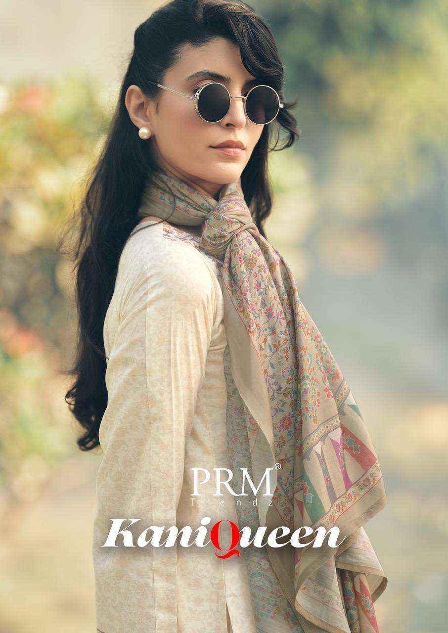 PRM Trendz Kani Queen Lawn Cotton Dress Material 6 pcs Catalogue