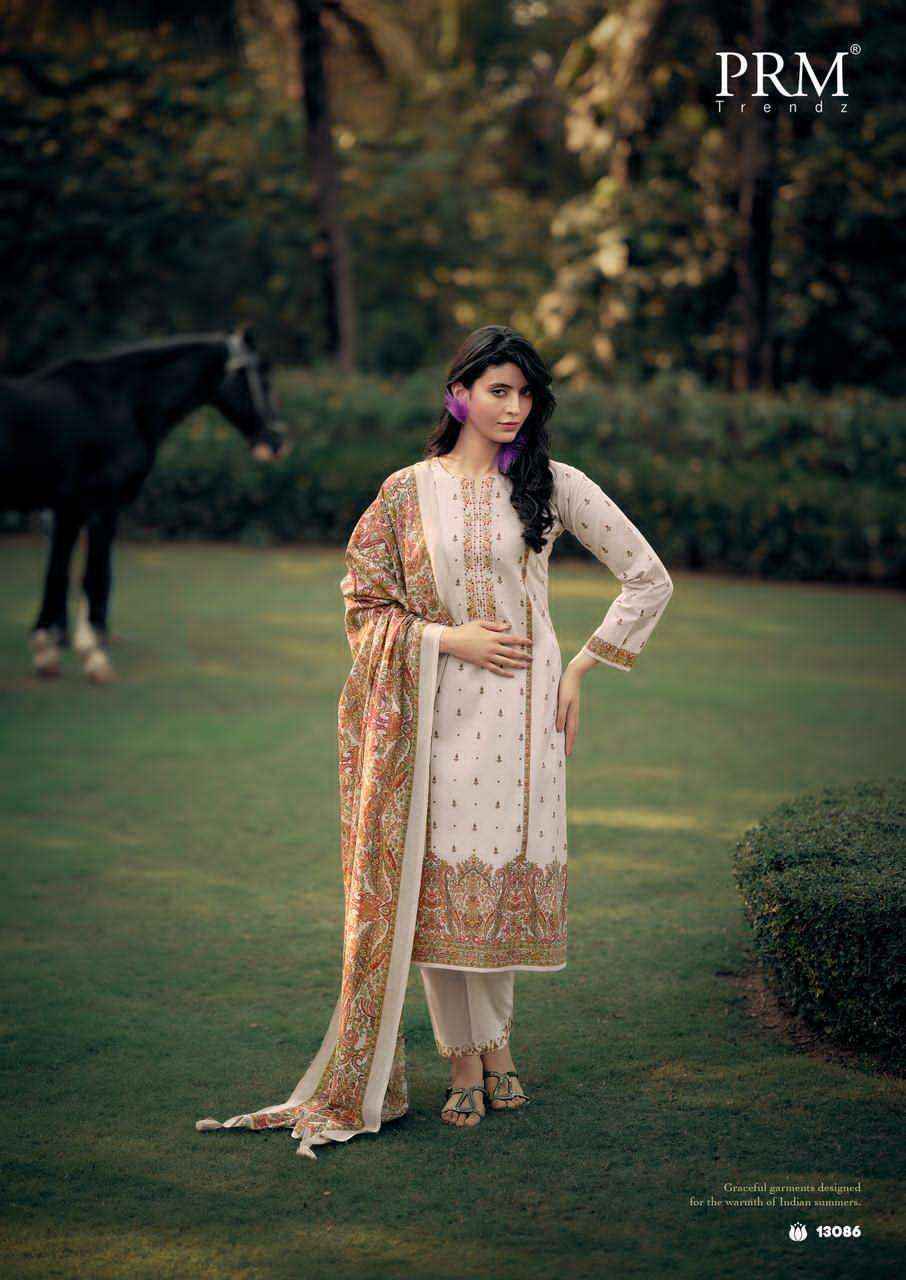 PRM Trendz Khwaish Vol 2 Lawn Cotton Dress Material 6 pcs Catalogue