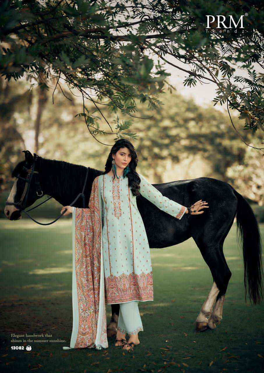PRM Trendz Khwaish Vol 2 Lawn Cotton Dress Material 6 pcs Catalogue