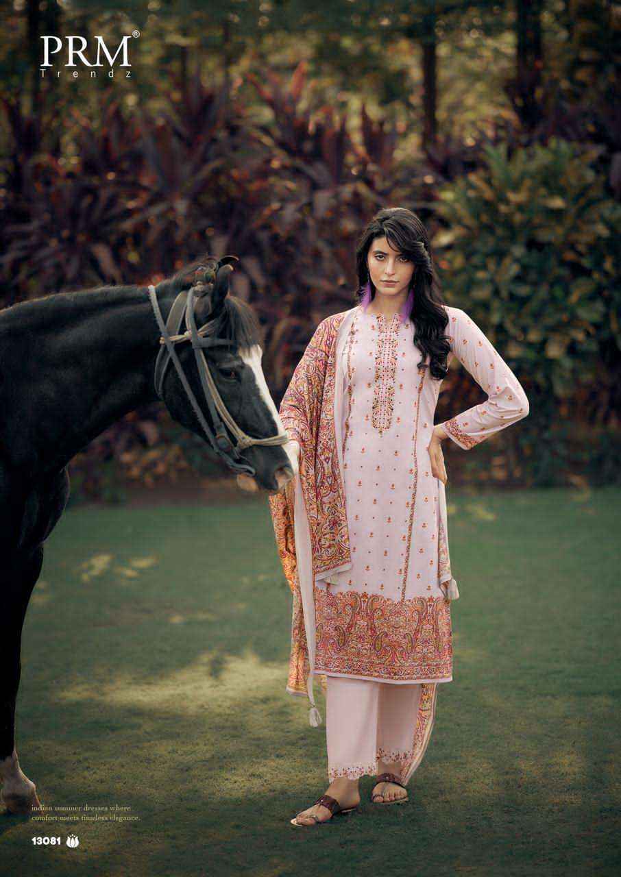 PRM Trendz Khwaish Vol 2 Lawn Cotton Dress Material 6 pcs Catalogue