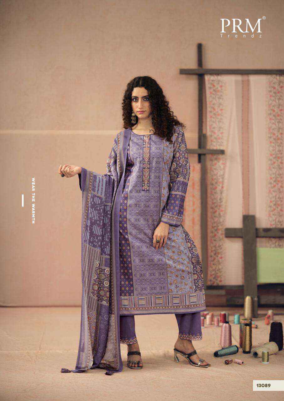 PRM Trendz Rozana Camric Cotton Dress Material 6 pcs Catalogue