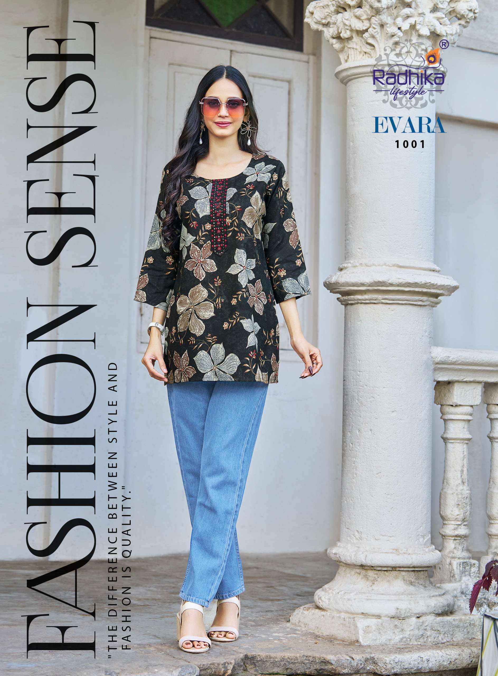 Radhika Lifestyle Evara Vol 1 Rayon Top 10 Pcs Catalogue