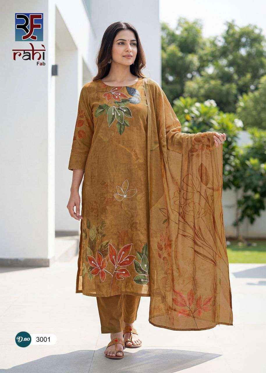 Rahi Fab Rising Silver Vol 3 Cotton Dress Material 8 pcs Catalogue