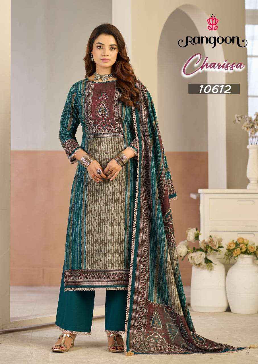Rangoon Charissa Readymade Cotton Dress 4 pcs Catalogue