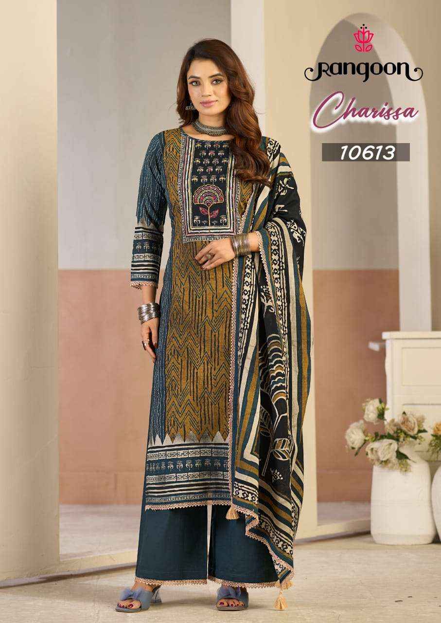 Rangoon Charissa Readymade Cotton Dress 4 pcs Catalogue