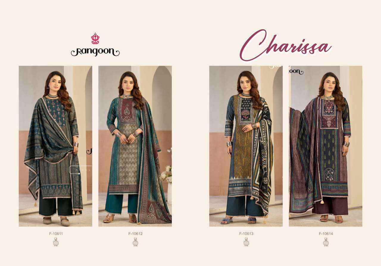 Rangoon Charissa Readymade Cotton Dress 4 pcs Catalogue